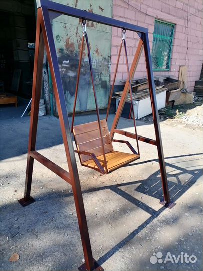 Качеля садовая детская одноместная