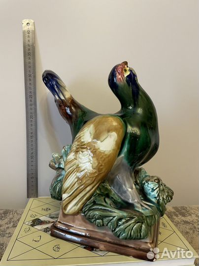 Фарфоровая статуэтка «Молодой глухарь»