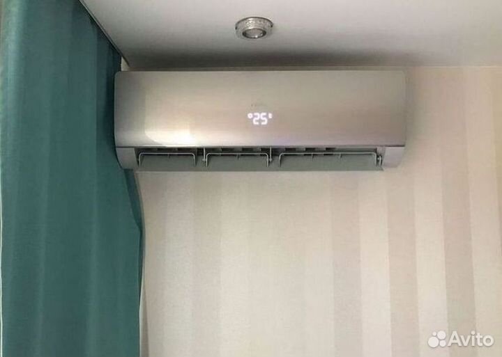 Сплит система с установкой