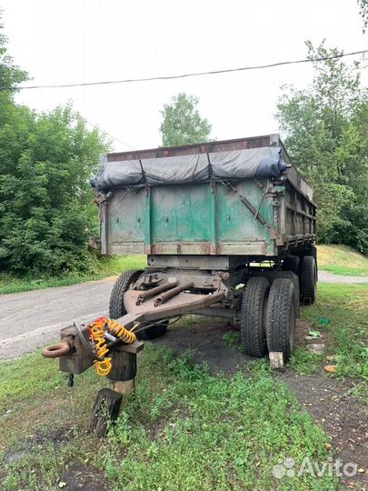 Прицеп самосвальный СЗАП 8527, 1990