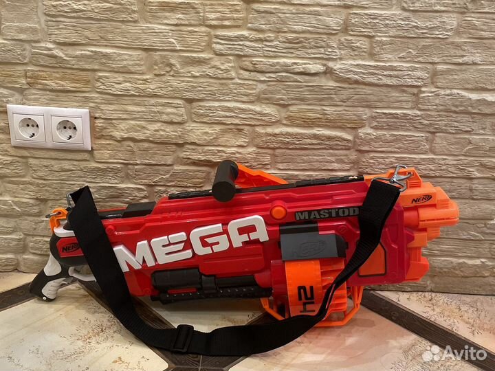 Бластер nerf mega mastodon