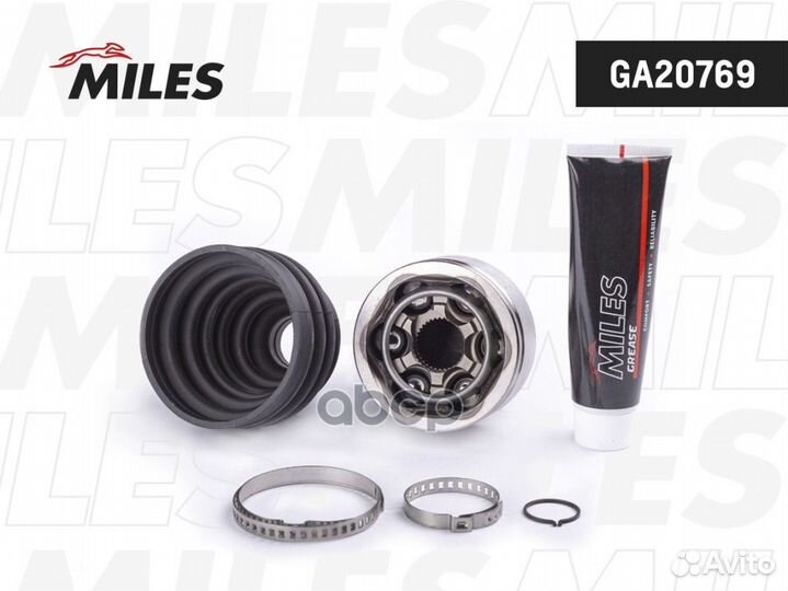 Шрус ssangyong kyron 05-12/actyon 01-09/rexton