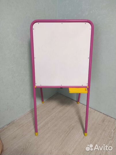 Детская доска мольберт, магнитная доска мольберт