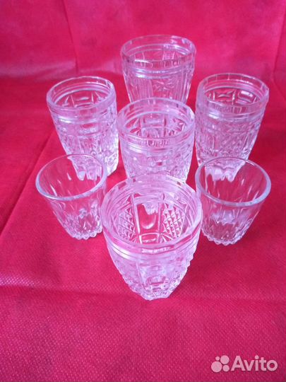 Хрустальные стаканы СССР