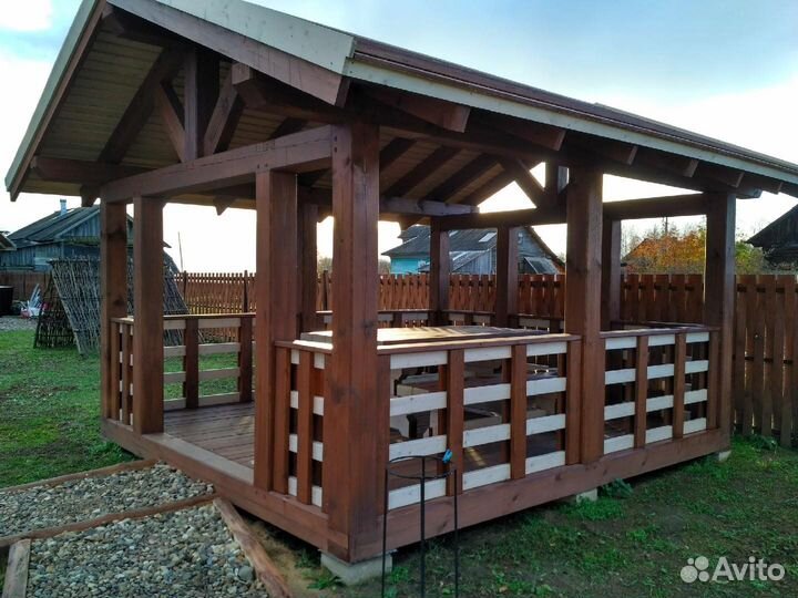 Строительство Бани, Беседок, Террас, Гаражей