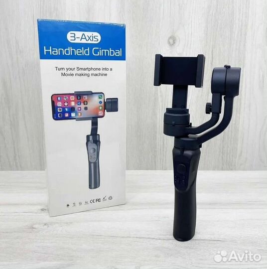 Ручной стабилизатор монопод Handheld Gimbal 3-Axis