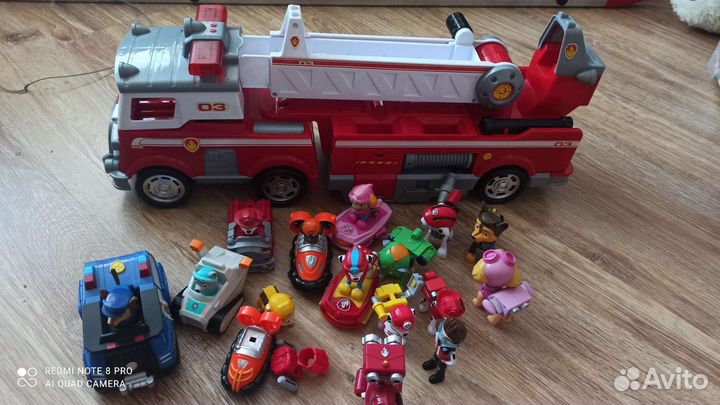 Игрушка пожарная машина