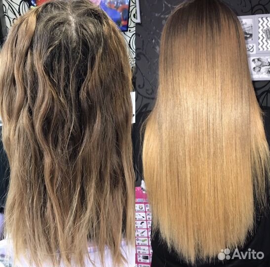 Ботокс восстановление /кератиновое выпрямление