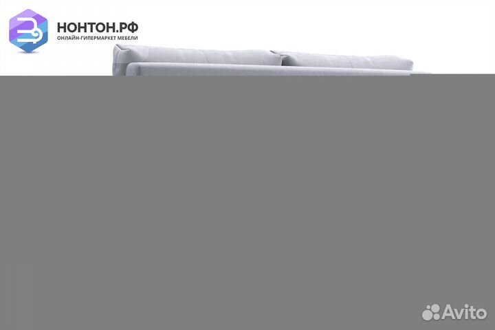 Диван шагающая еврокнижка Вита серый