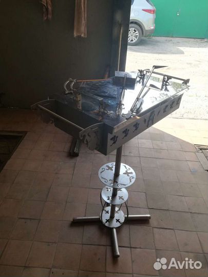 Мангал резной