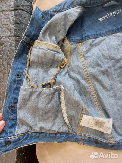 Джинсовая куртка для мальчика 122 128