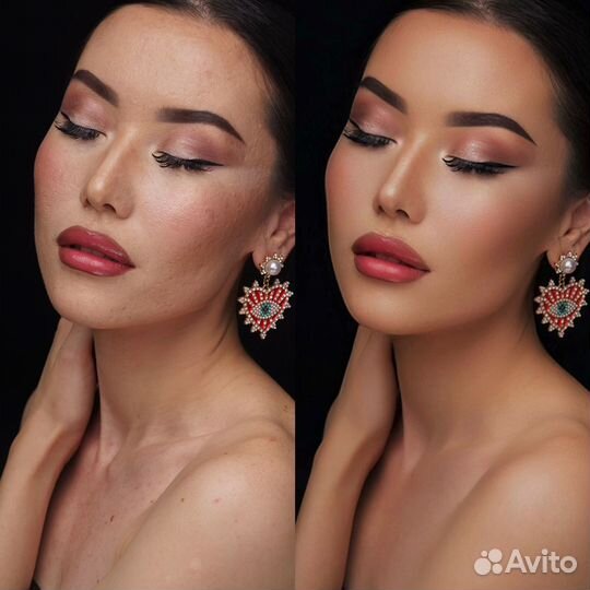 Обработка фотографий, ретушь лица, коррекция тела