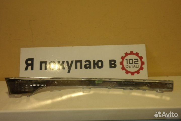 Молдинг бампера задний Volkswagen Touareg 2