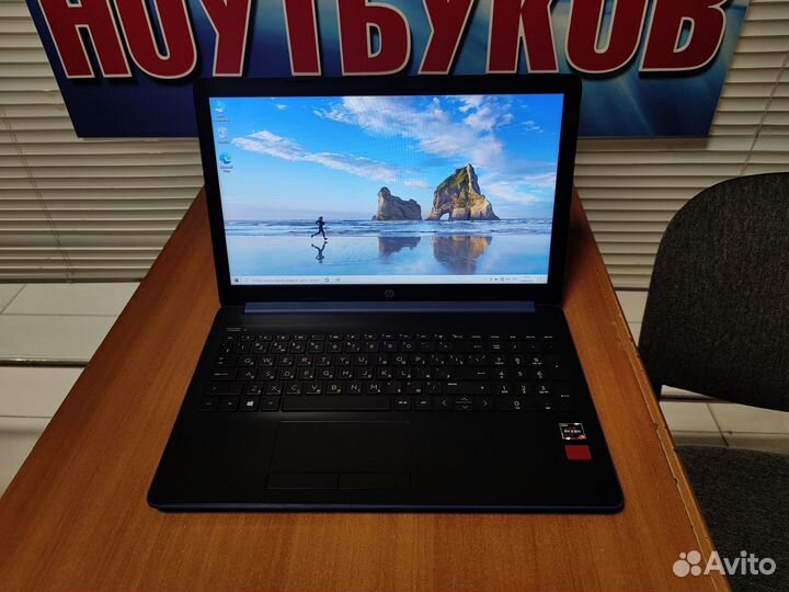 Игровой ноутбук HP бу / Ryzen / как новый