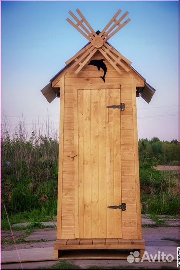 Дачный туалет с установкой HME558