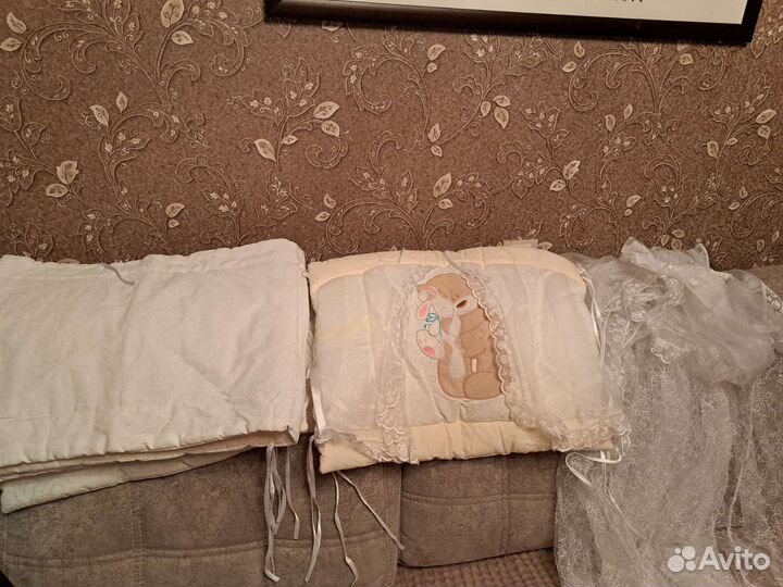 Балдахин в кроватку с держателем