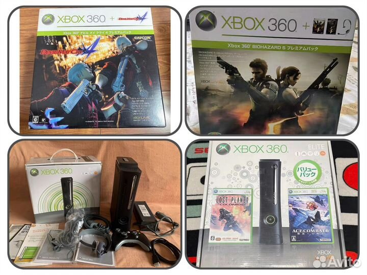 Игровые консоли xbox original, xbox 360, xbox one