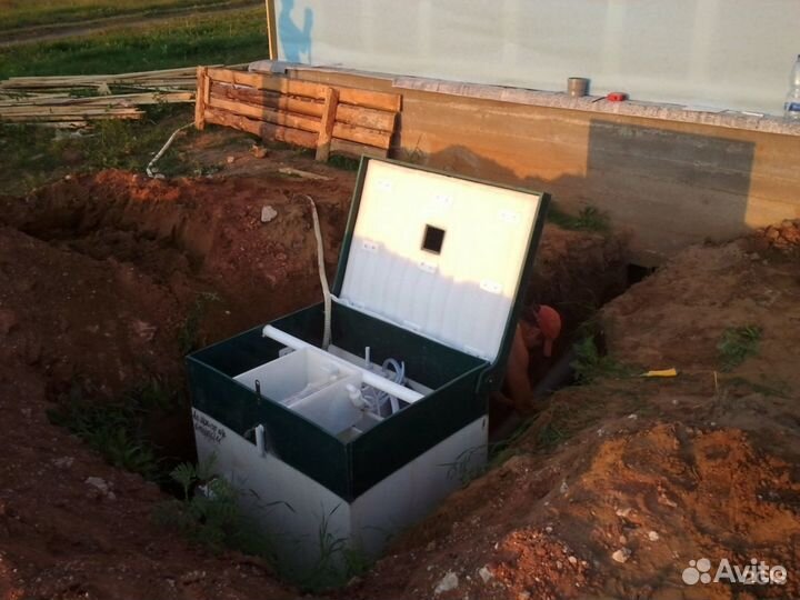 Септик эко Аквабокс энергонезависимый