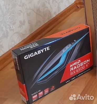 Видеокарта gigabyte AMD Radeon RX 6500 XT eagle