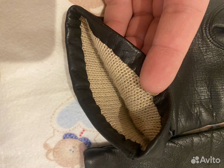 Перчатки кожанные