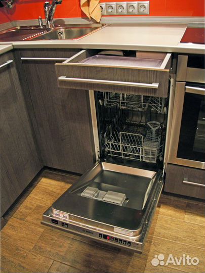 Установка посудомоечных машин. Подключение