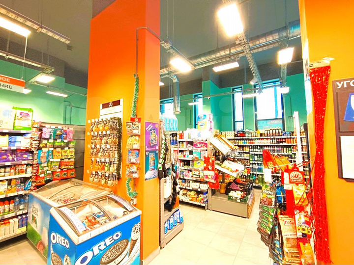 Магазин кафе пункт 1 этаж 100 м²