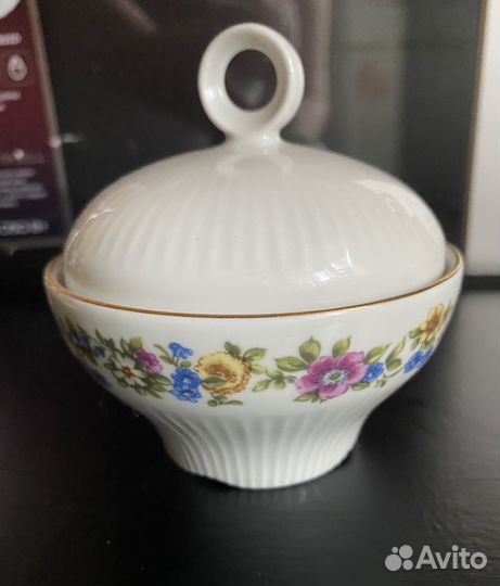 Сахарница фарфор гдр, Jlmenau, 70-е г