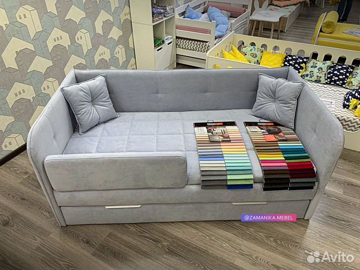 Детская мягкая кровать