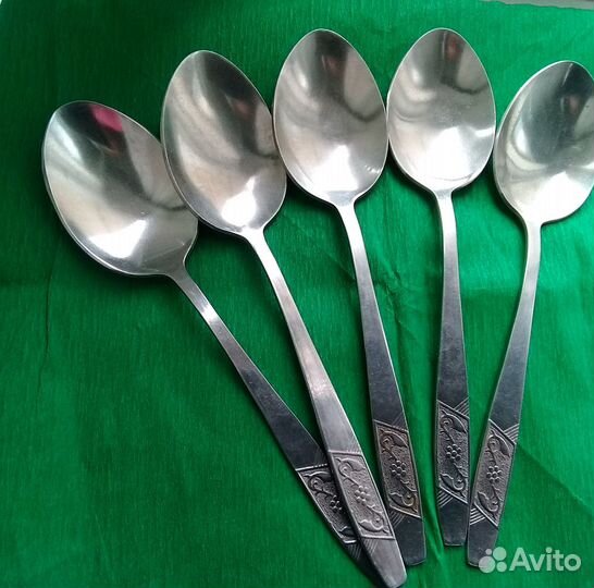 Ложки столовые нержавейка СССР