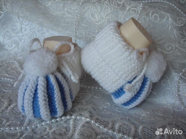 Пинетки вязаные