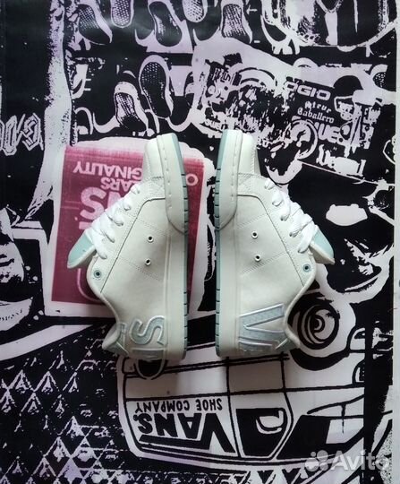 Vans Lynzie (Vans) White Blue 2008