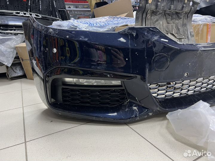 Бампер передний Bmw g30 м пакет в сборе