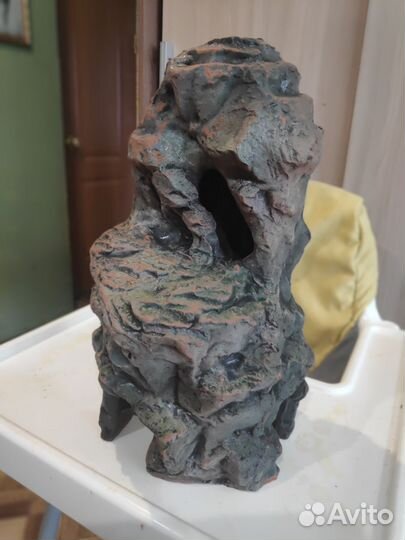 Грот, замок, скала украшение для аквариума большой