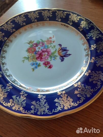 Тарелки сервиз Полевой цветок Leander новые