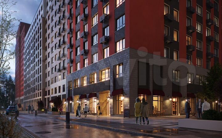 2-к. квартира, 57,4 м², 10/12 эт.