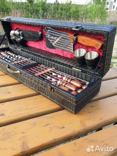 Набор для шашлыка или пикника Элит средний