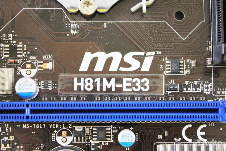 Материнская плата 1150 MSI H81M-E33