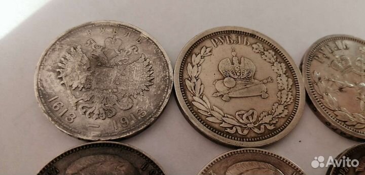 Царские рубли оригиналы