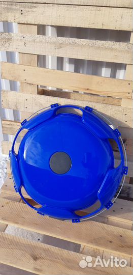 Колпак R 22.5 пластик Синие на Авто Много