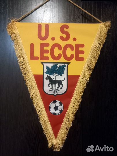 Футбольный вымпел. Лечче (Италия). 1991
