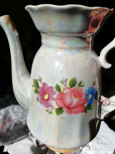 Коф.сервиз, чайн.пары, коф. пара, бутылка/ масла