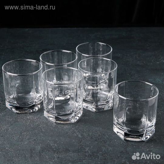 Набор стаканов низких Tango, 315 мл, 6 шт