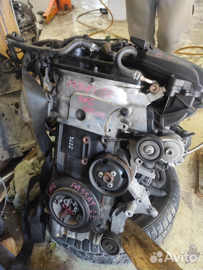 Контрактный двигатель 3.6 passat cc VR6 BWS