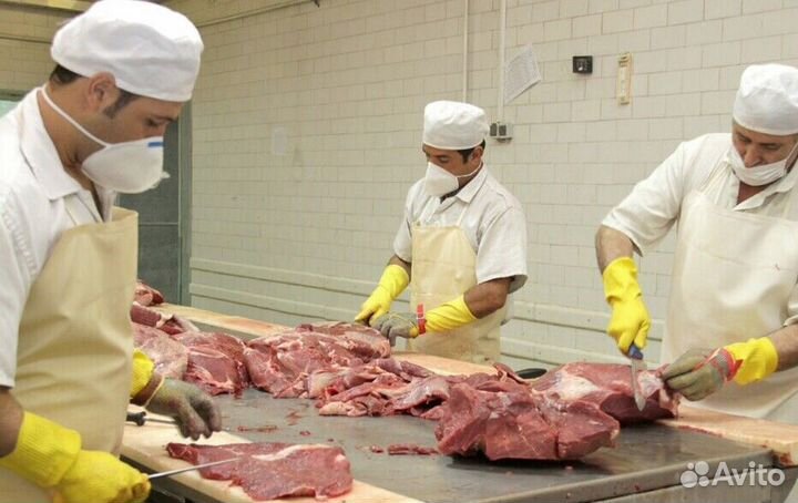 Разнорабочий на мясное производство(Вахта)