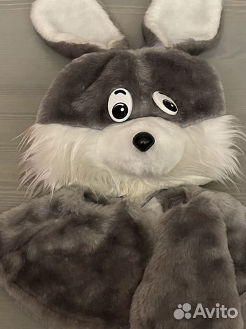 Новогодний костюм зайчика 116