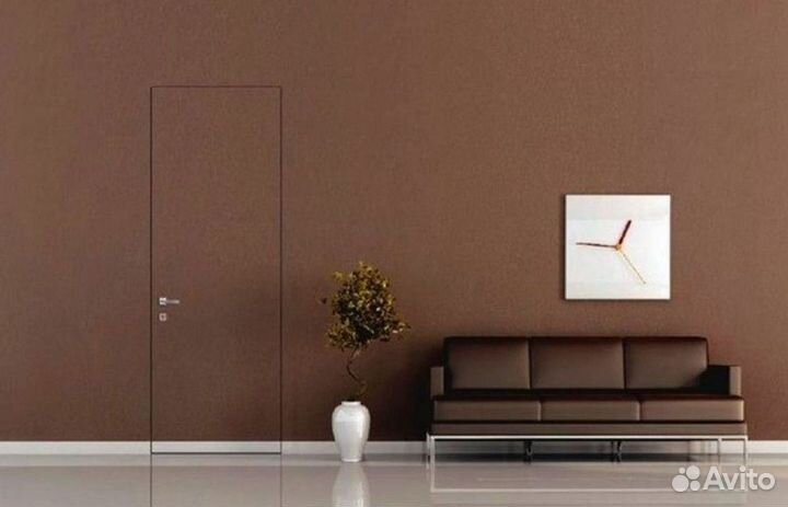 Скрытые двери межкомнатные под отделку