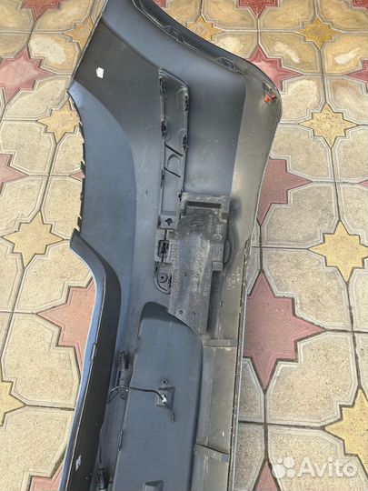 Задний бампер opel astra h (хетчбек)