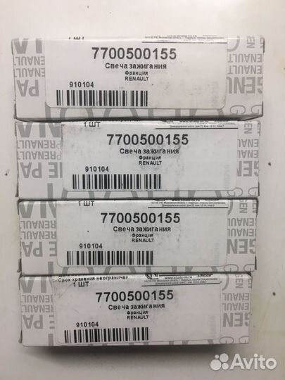 Свечи зажигания на renault duster