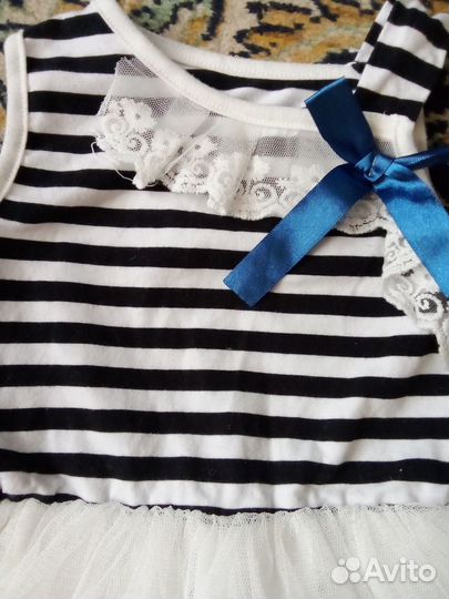 Платье на девочку 74