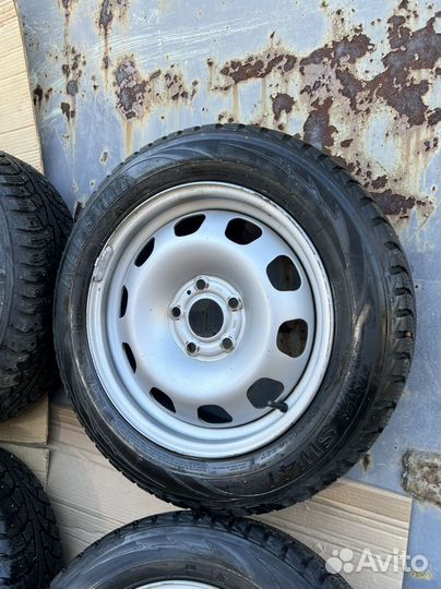 Комплект зимней резины на дисках R16